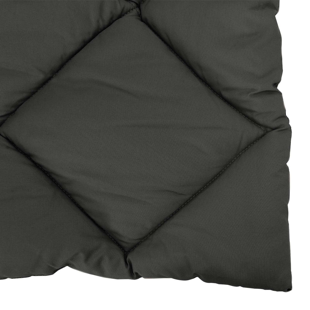 Winterbettdecke Anthrazit 155 x 220 cm Mikrofaser