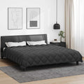 Winterbettdecke Anthrazit 200 x 240 cm Mikrofaser