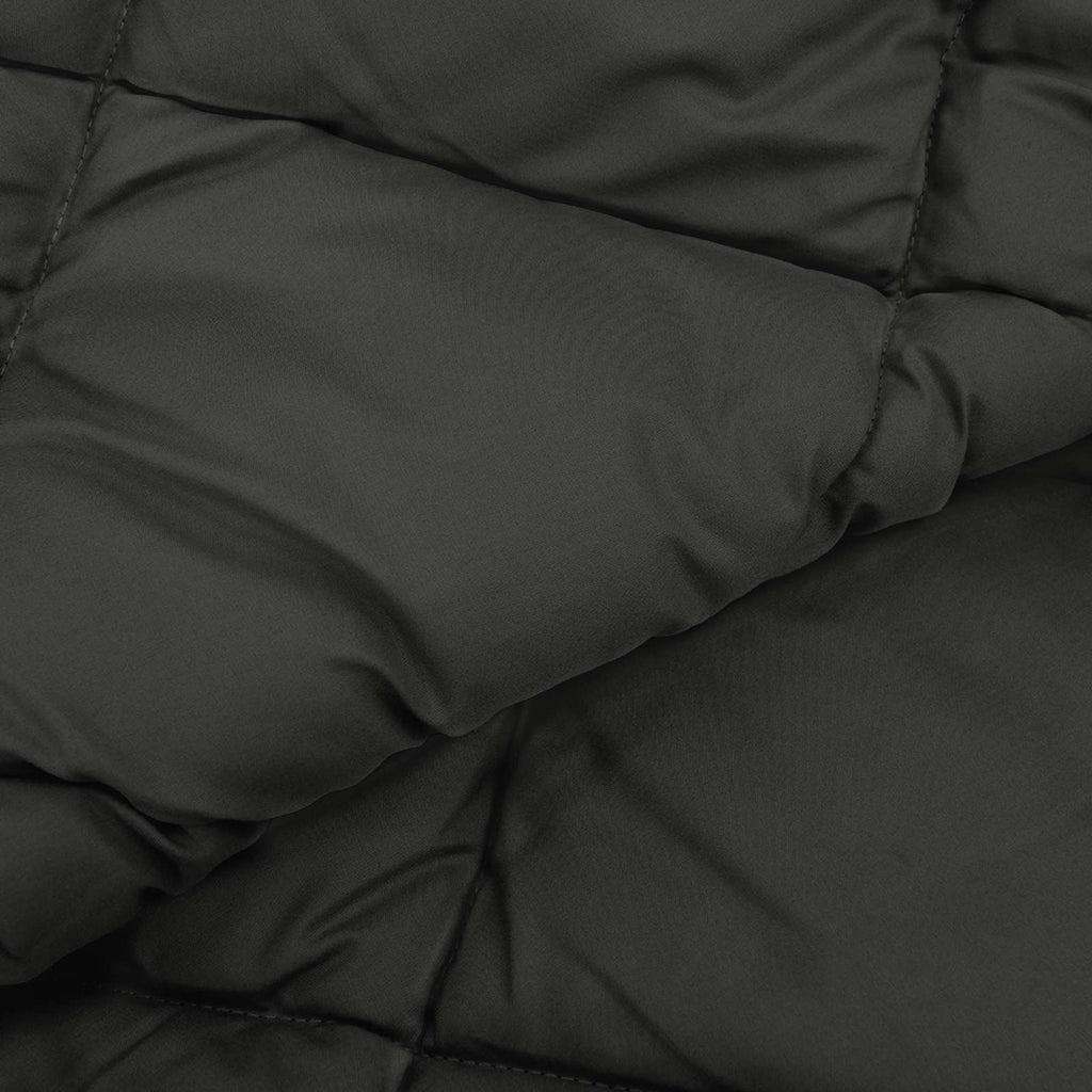 Winterbettdecke Anthrazit 155 x 220 cm Mikrofaser