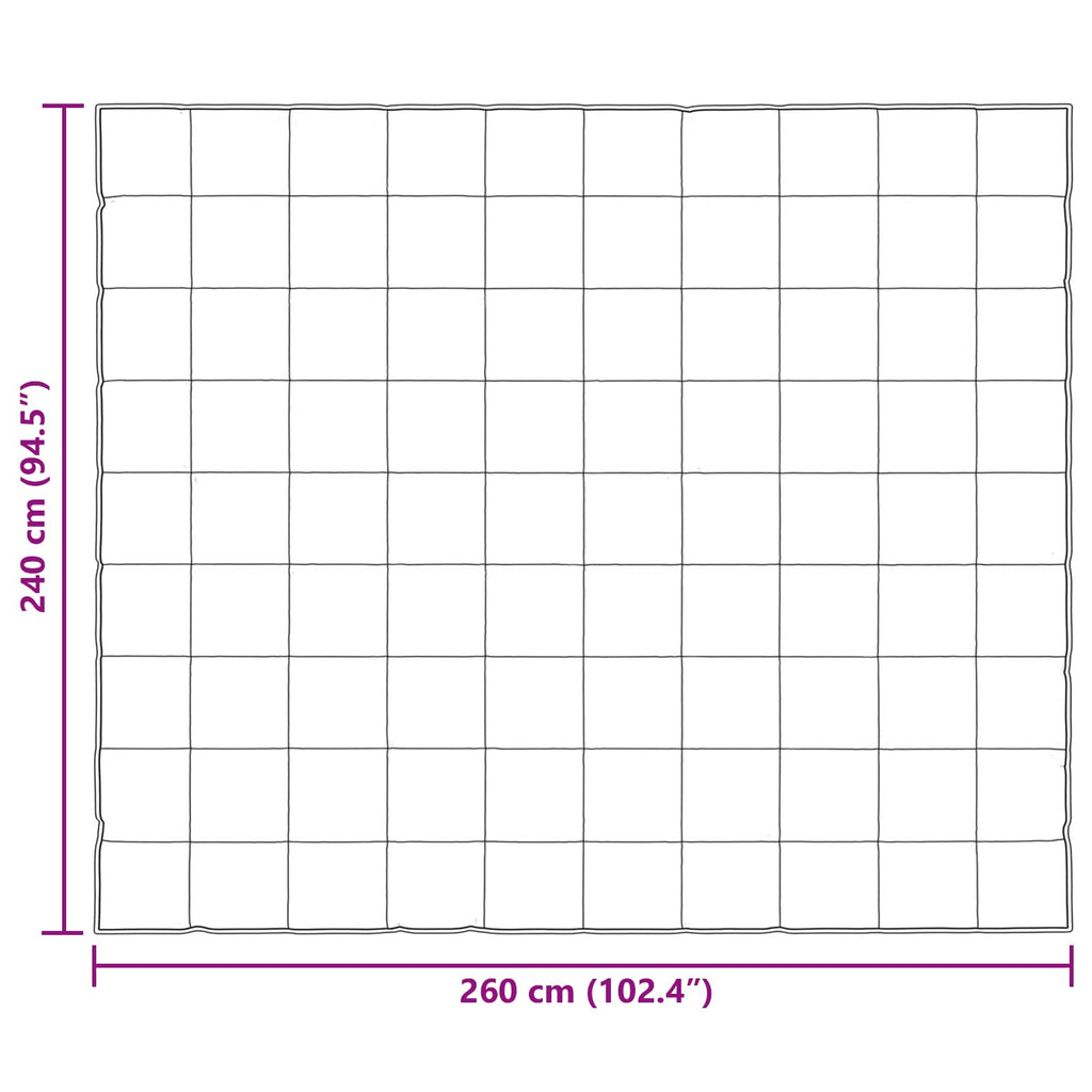 Sommerdecke Gold 240 x 260 cm Satin und Mikrofaser
