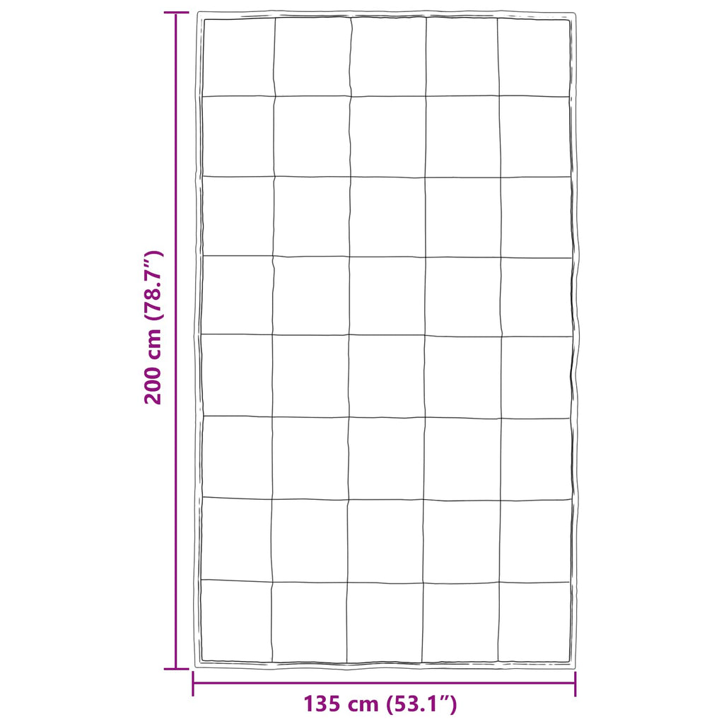 Sommerdecke Schwarz 135 x 200 cm Satin und Mikrofaser