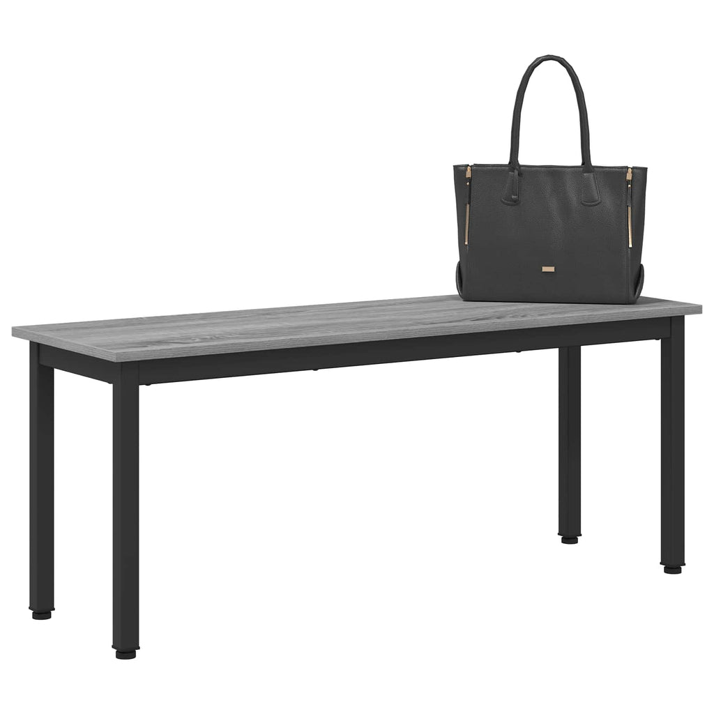 Bank Graues Sonoma 110 x 35 x 45 cm Holzwerkstoff