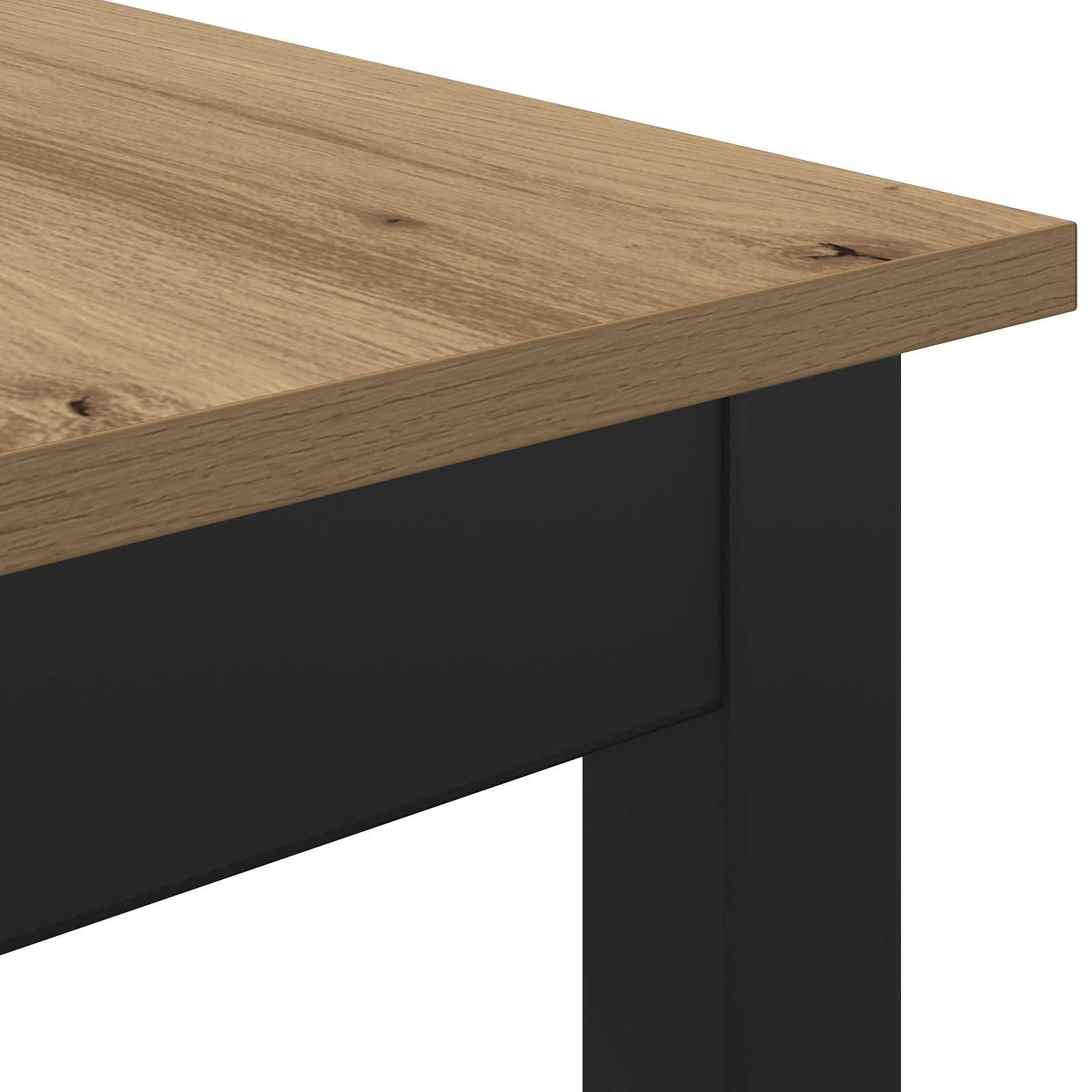 Bank Kunsthandwerk Eiche 110 x 35 x 45 cm Holzwerkstoff