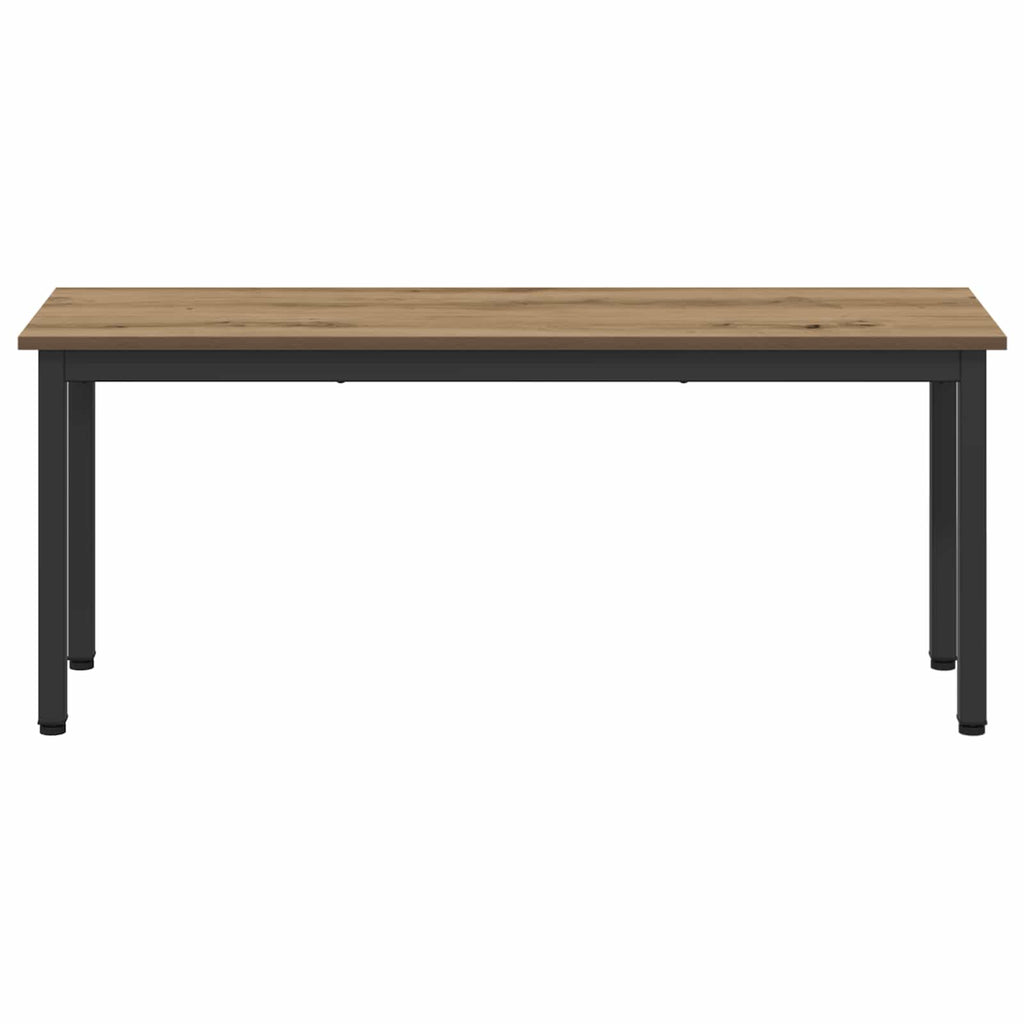 Bank Kunsthandwerk Eiche 110 x 35 x 45 cm Holzwerkstoff