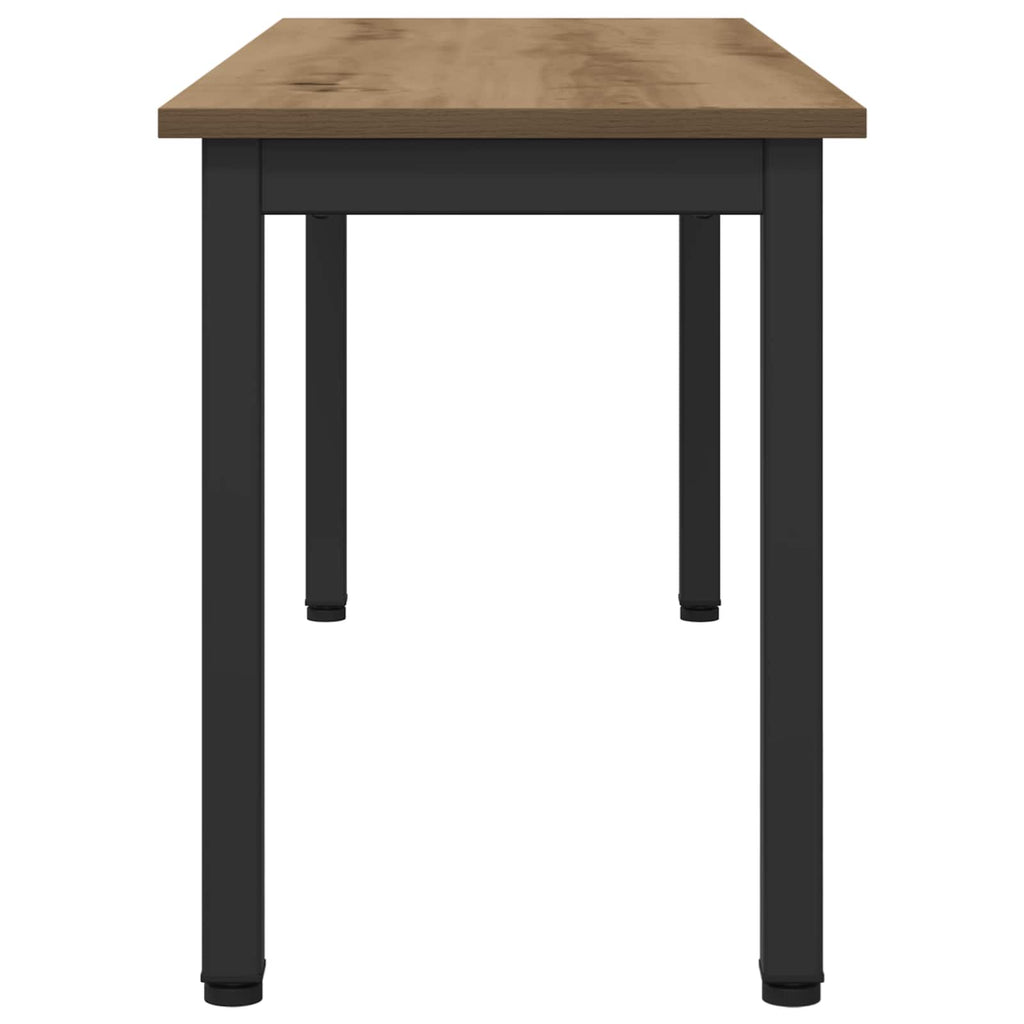 Bank Kunsthandwerk Eiche 110 x 35 x 45 cm Holzwerkstoff