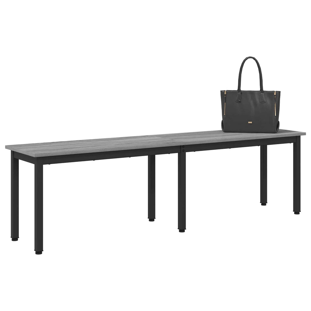 Bank Graues Sonoma 160 x 35 x 45 cm Holzwerkstoff