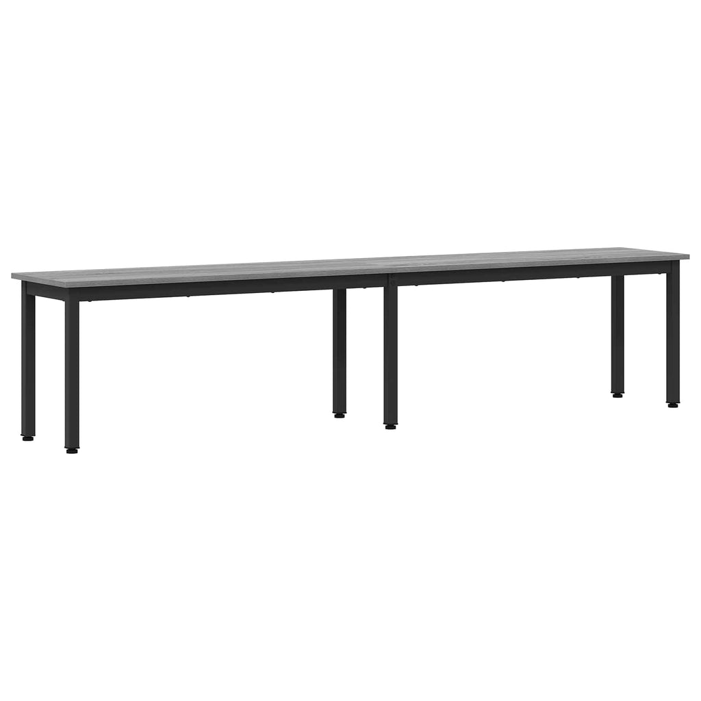 Bank Graues Sonoma 200 x 35 x 45 cm Holzwerkstoff