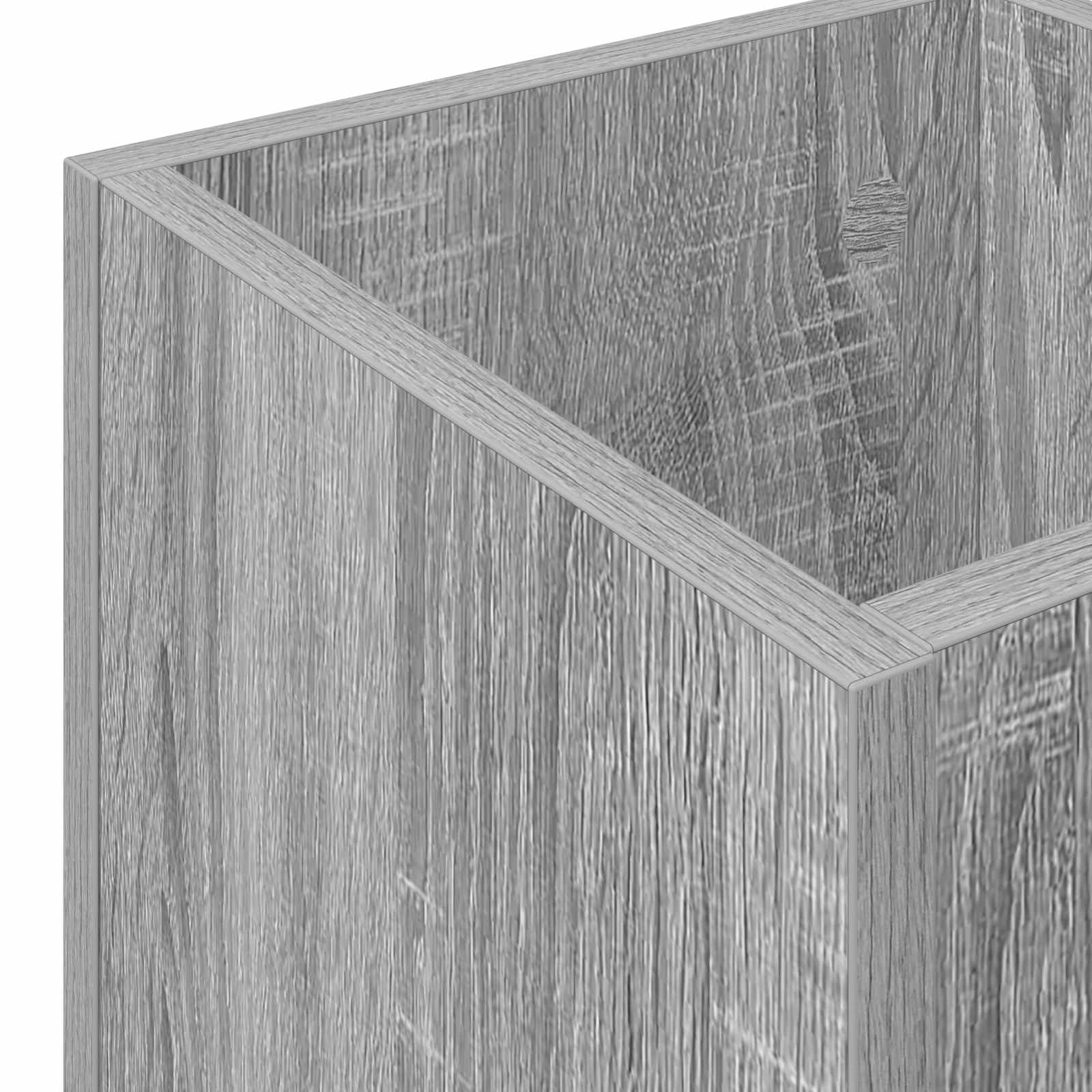 Sonnenschirmhalter mit Speicher Graues Sonoma 25 x 24,5 x 64 cm