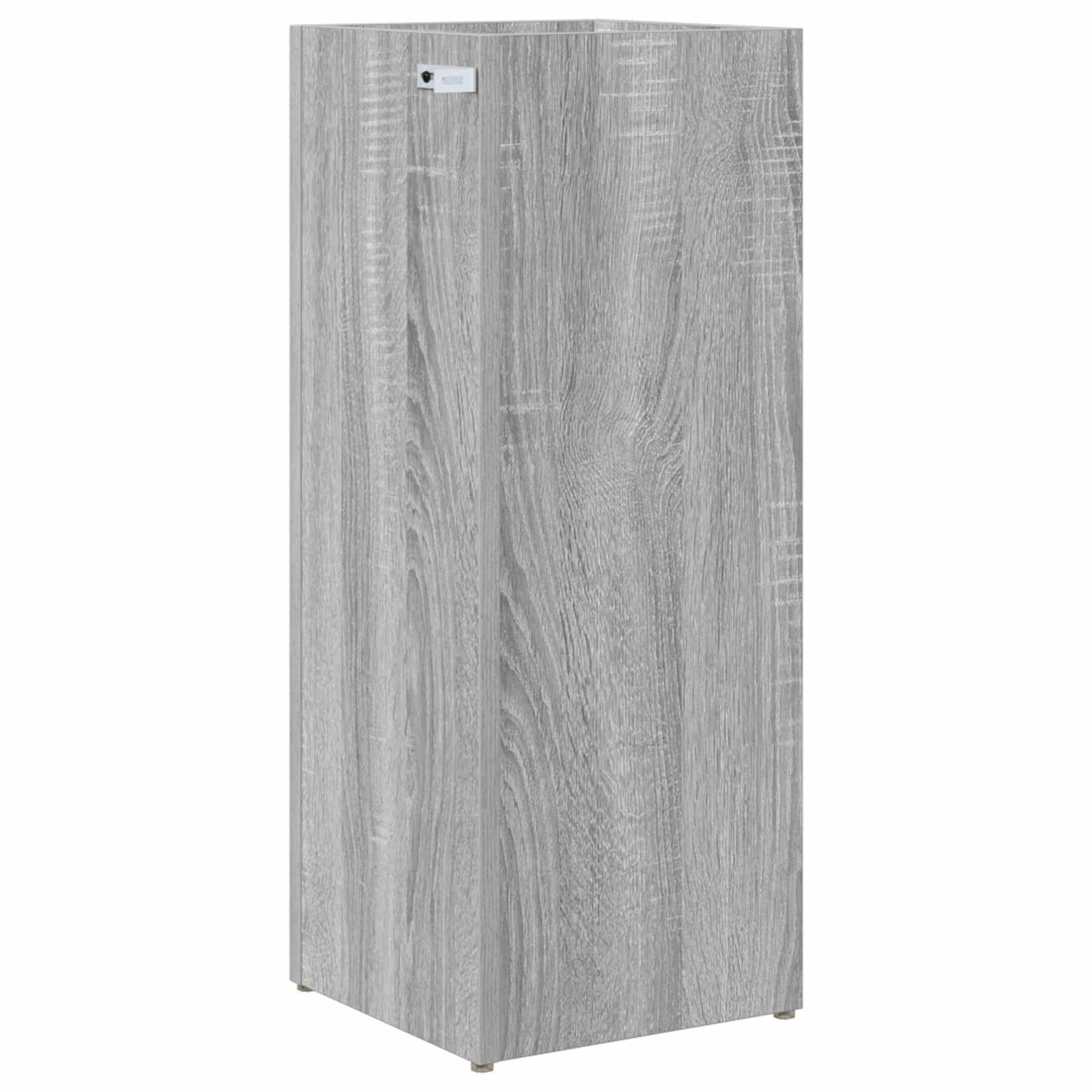 Sonnenschirmhalter mit Speicher Graues Sonoma 25 x 24,5 x 64 cm