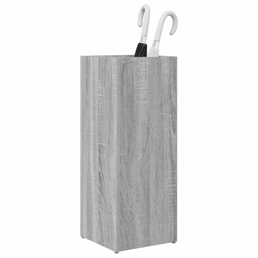 Sonnenschirmhalter mit Speicher Graues Sonoma 25 x 24,5 x 64 cm