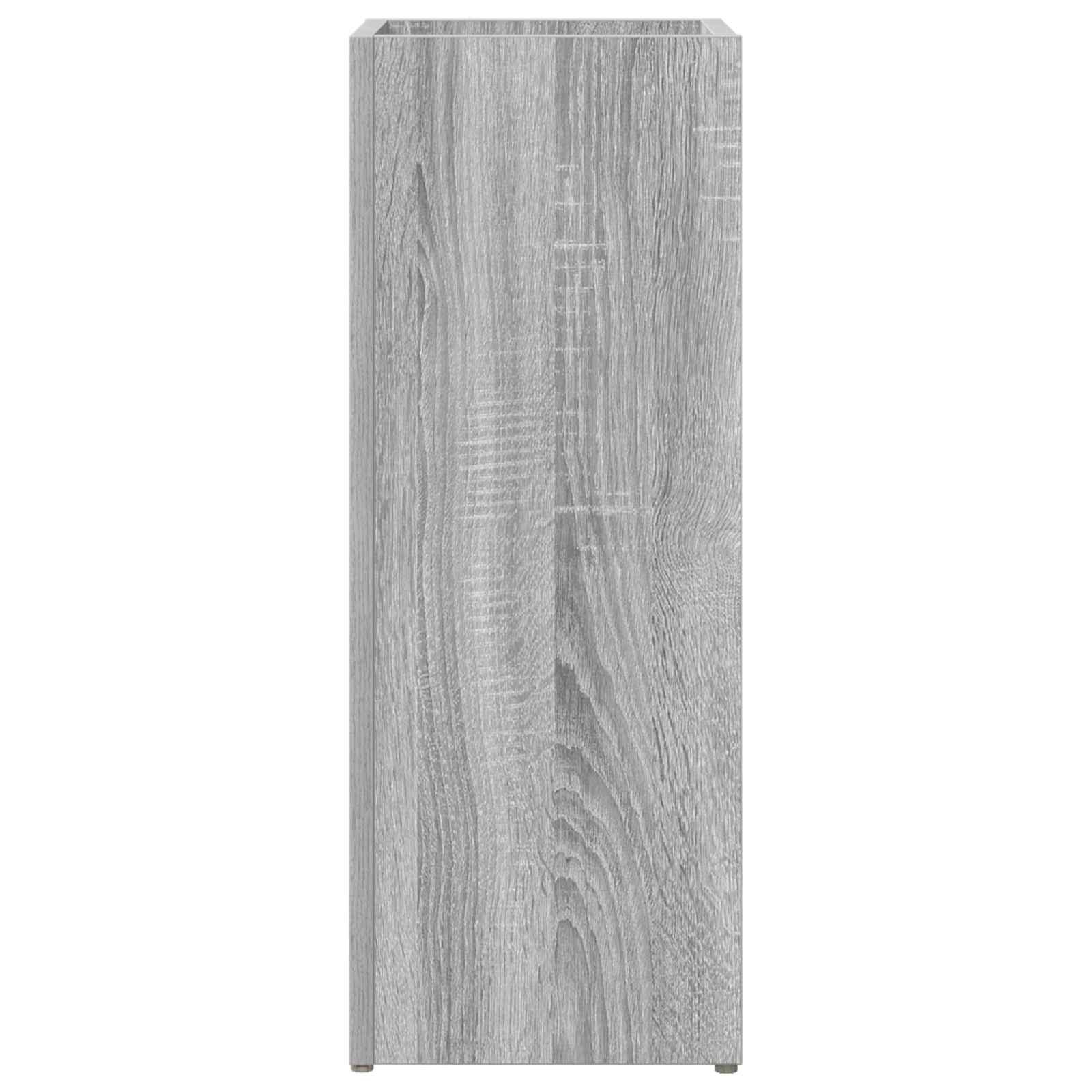 Sonnenschirmhalter mit Speicher Graues Sonoma 25 x 24,5 x 64 cm