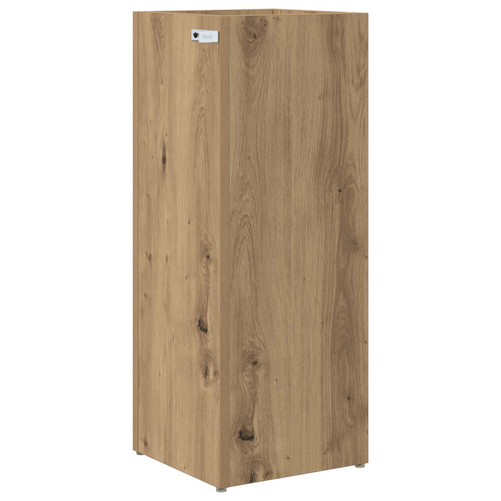 Sonnenschirmhalter mit Speicher Artisan-Eiche 25 x 24,5 x 64 cm