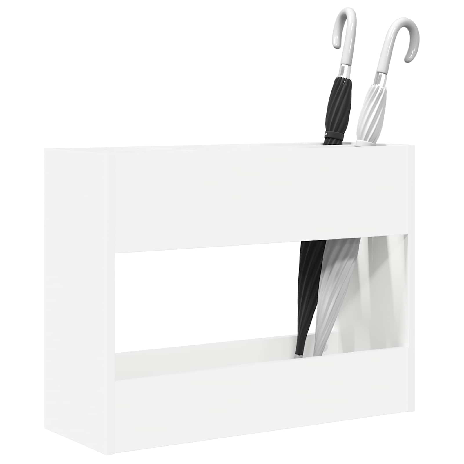Sonnenschirmhalter Weiß 65 x 24 x 50 cm Holzwerkstoff