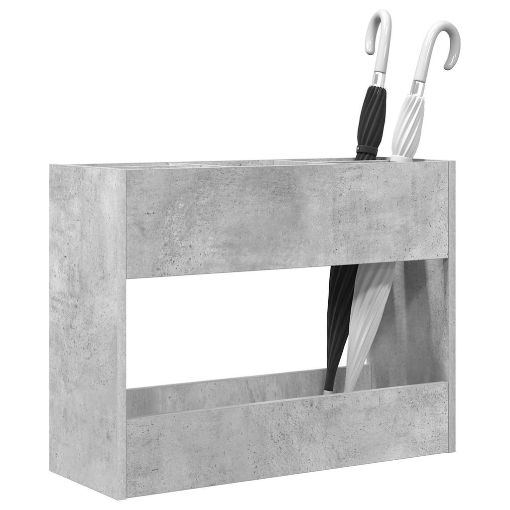 Sonnenschirmhalter Beton Grau 65 x 24 x 50 cm Holzwerkstoff
