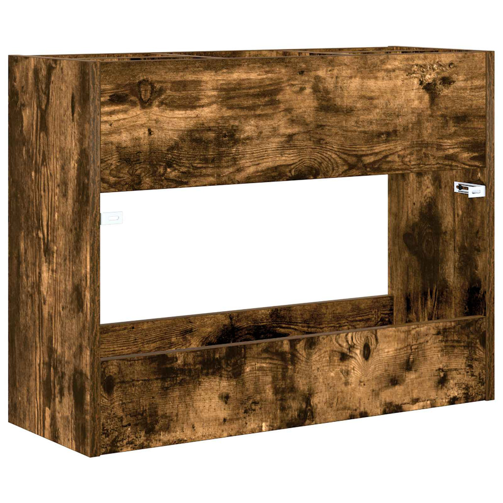 Sonnenschirmhalter Geräucherte Eiche 65 x 24 x 50 cm