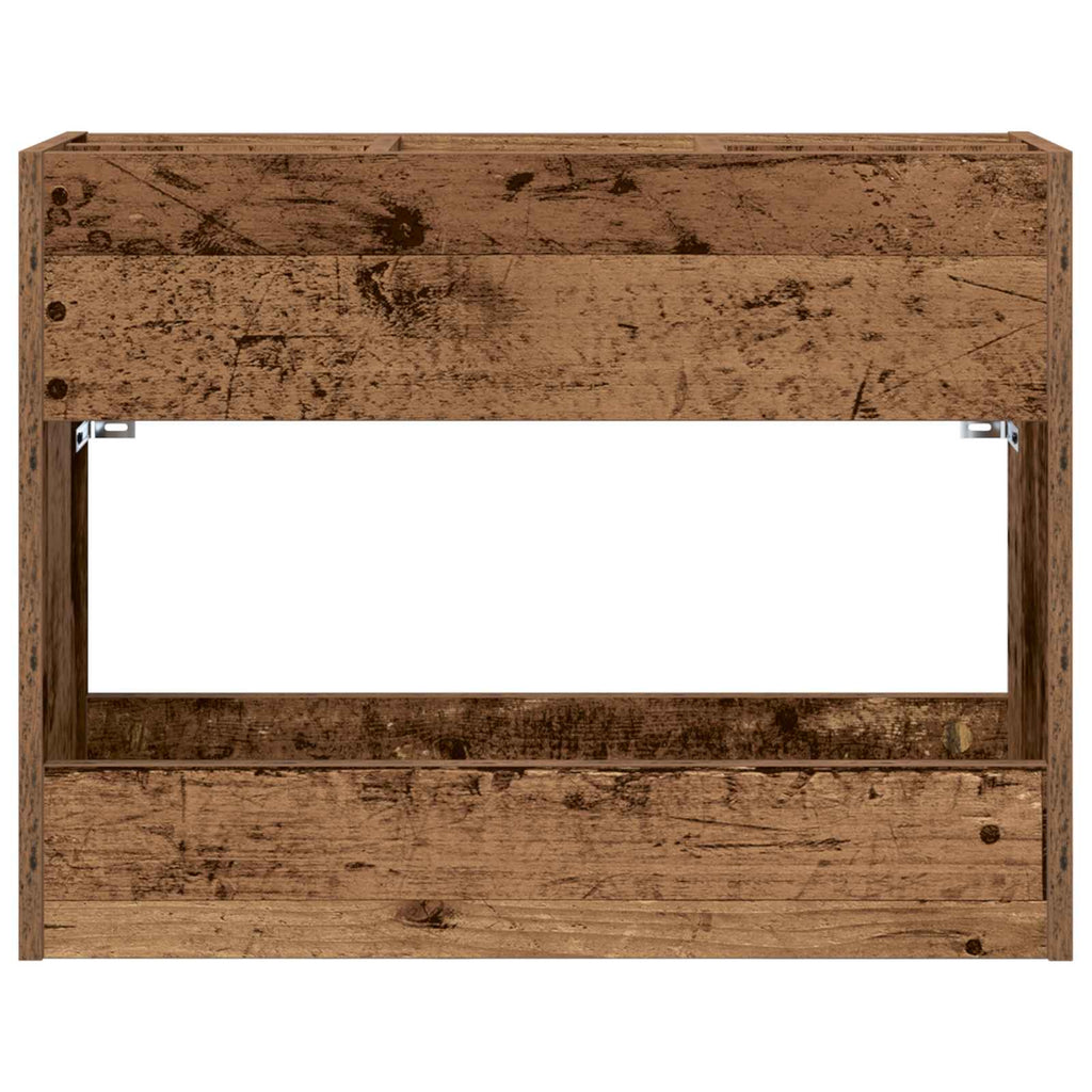 Sonnenschirmhalter Altholz 65 x 24 x 50 cm Holzwerkstoff