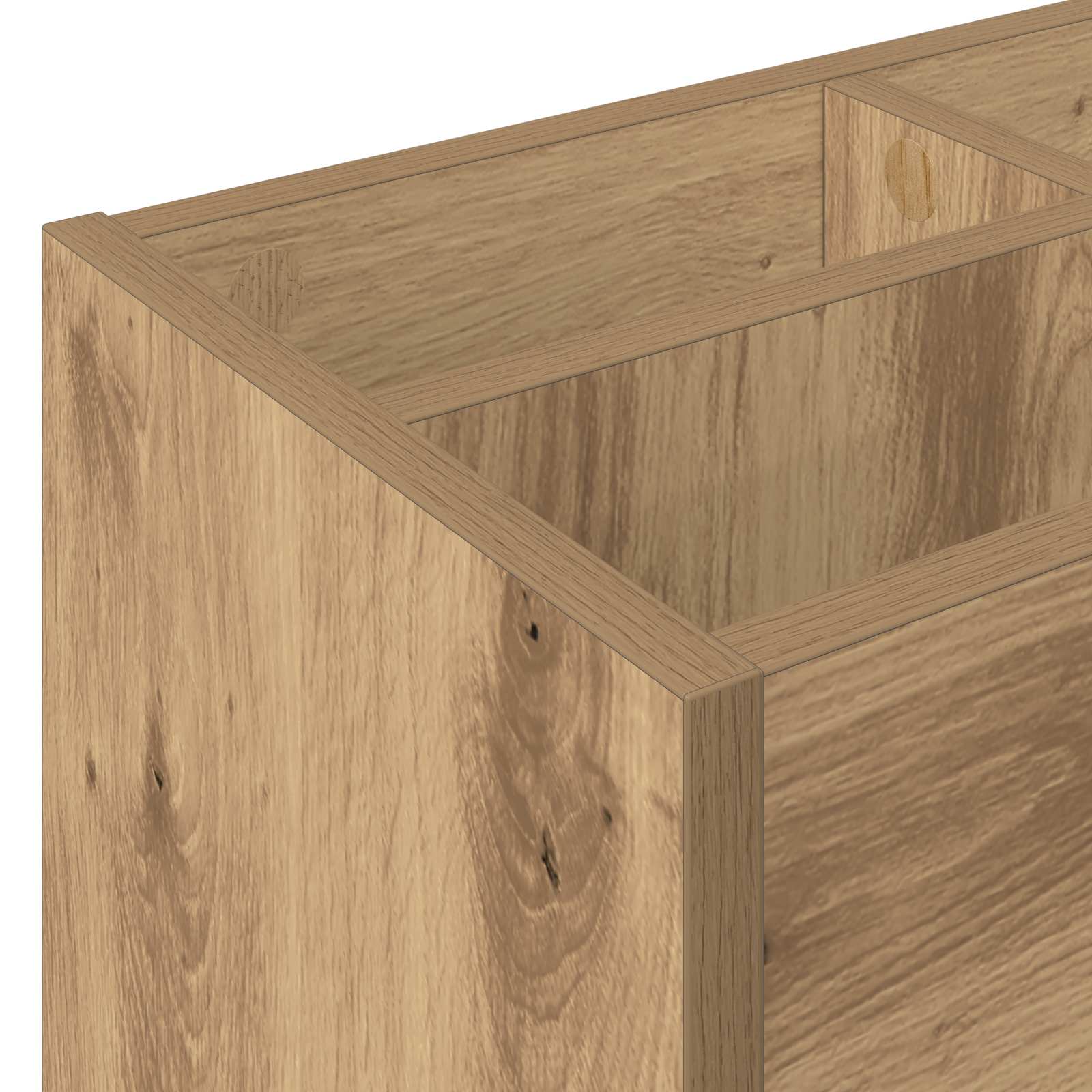 Sonnenschirmhalter Artisan-Eiche 65 x 24 x 50 cm Holzwerkstoff