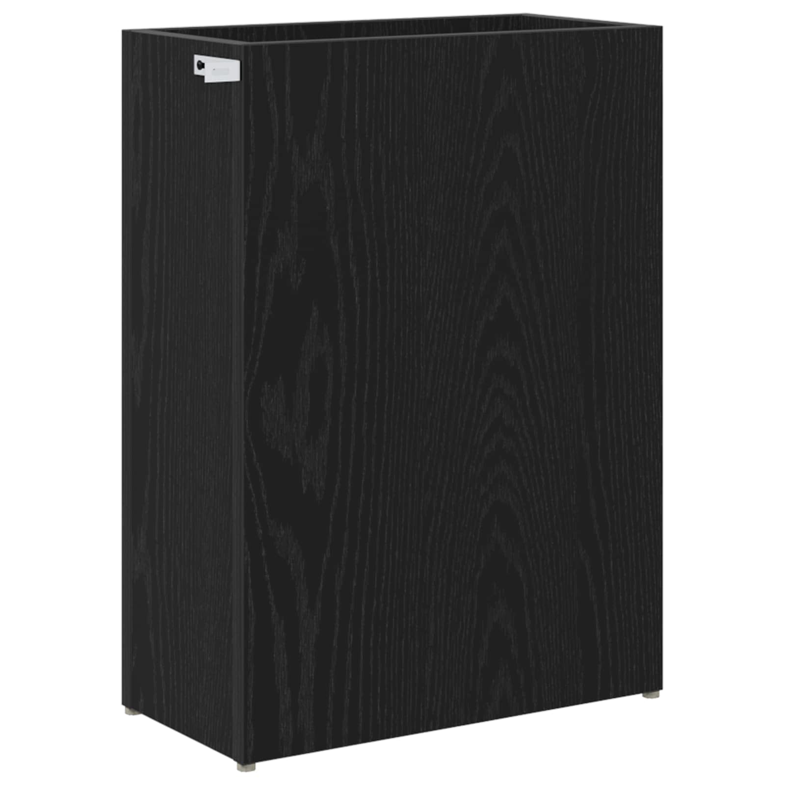 Sonnenschirmhalter Schwarz Eichen-Optik 40 x 20 x 55,5 cm