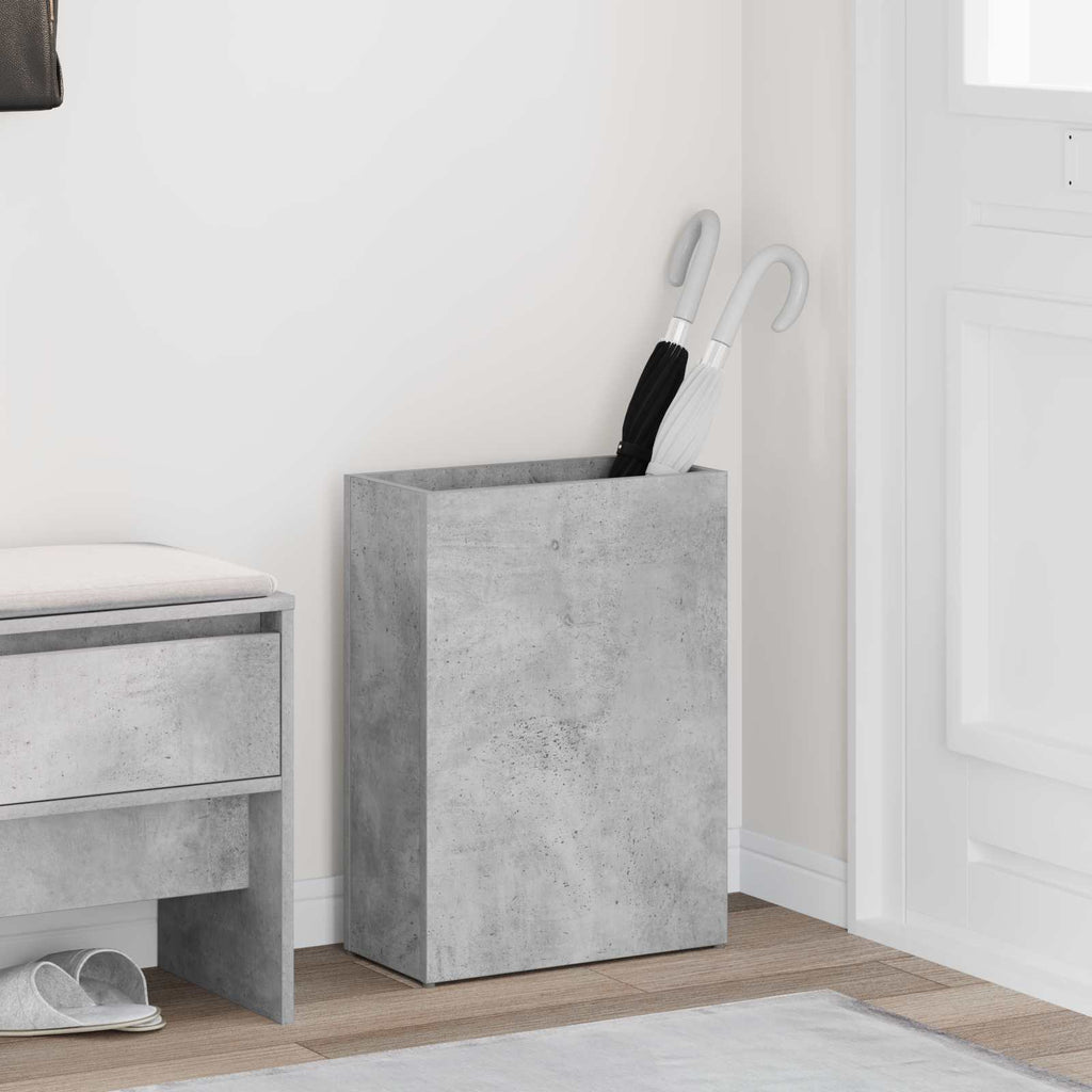 Sonnenschirmhalter Beton Grau 40 x 20 x 55,5 cm Holzwerkstoff