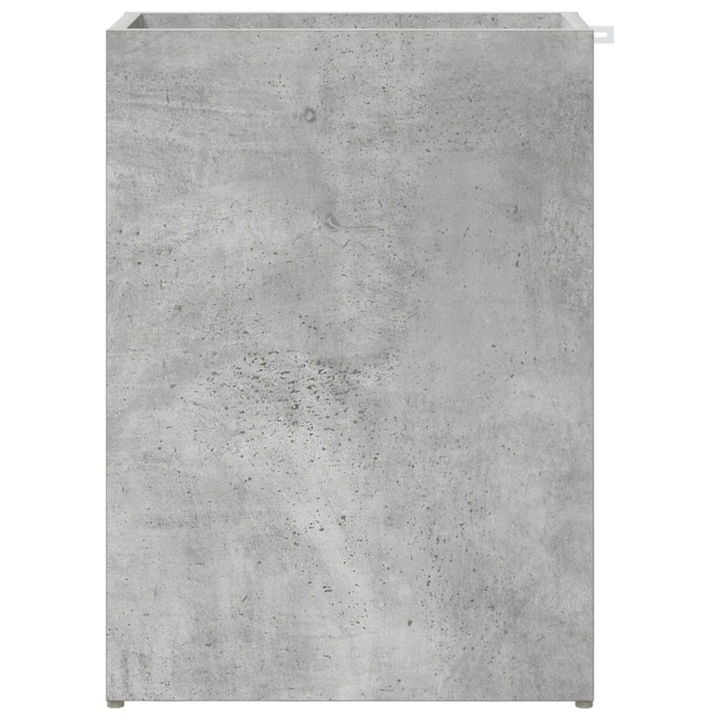 Sonnenschirmhalter Beton Grau 40 x 20 x 55,5 cm Holzwerkstoff