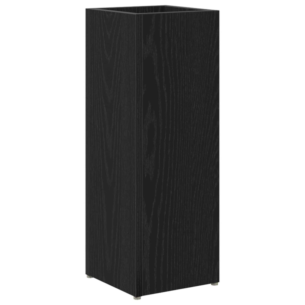 Sonnenschirmhalter Schwarz Eichen-Optik 20 x 20 x 55,5 cm