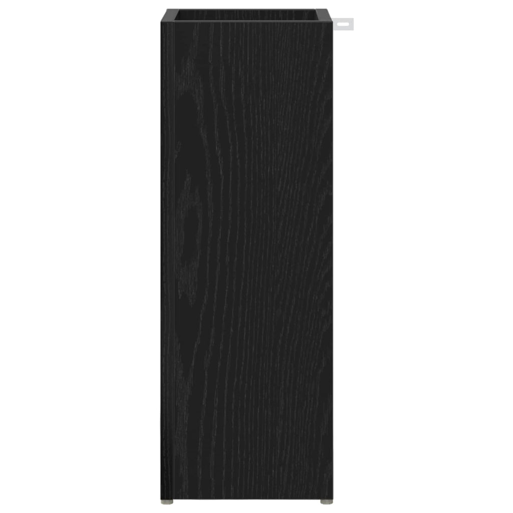 Sonnenschirmhalter Schwarz Eichen-Optik 20 x 20 x 55,5 cm