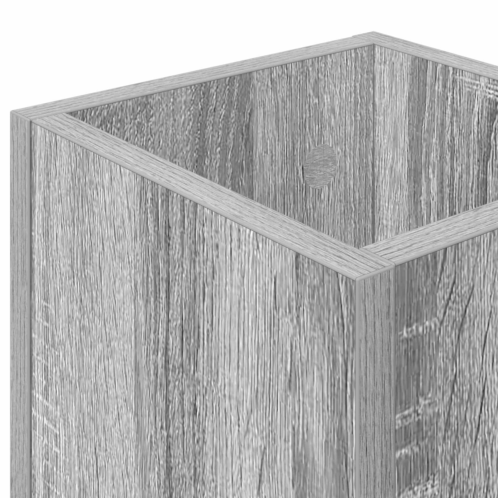 Sonnenschirmhalter mit Speicher Graues Sonoma 20 x 20 x 55,5 cm