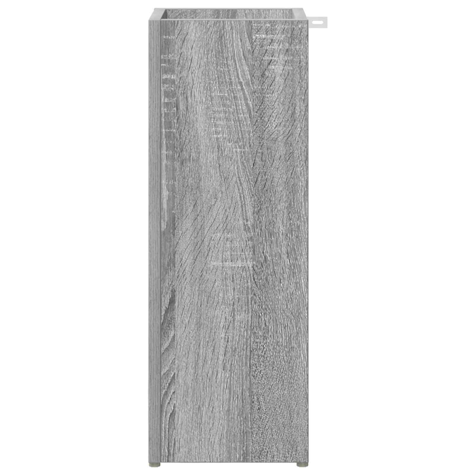 Sonnenschirmhalter mit Speicher Graues Sonoma 20 x 20 x 55,5 cm
