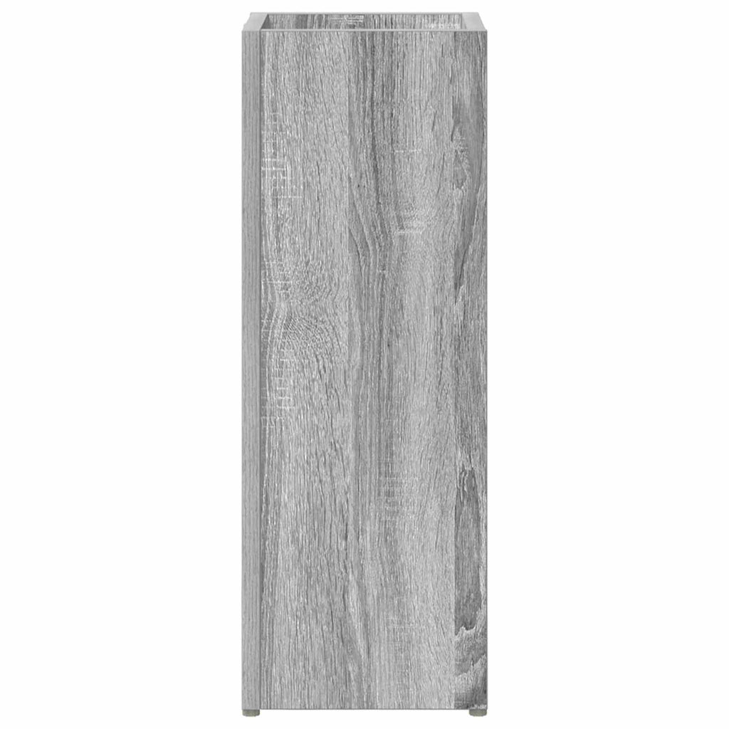 Sonnenschirmhalter mit Speicher Graues Sonoma 20 x 20 x 55,5 cm