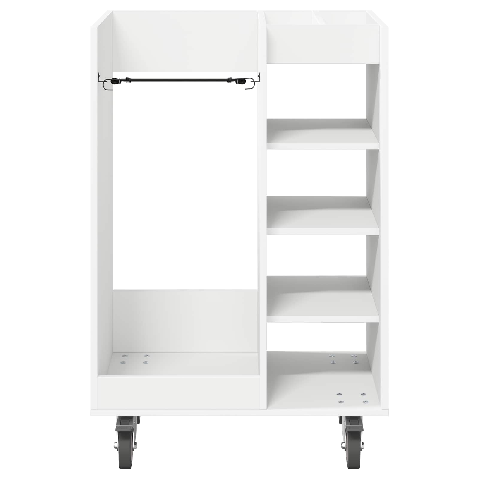 Golf Schrank Mit Rad Uni Weiß 65 x 45 x 98 cm