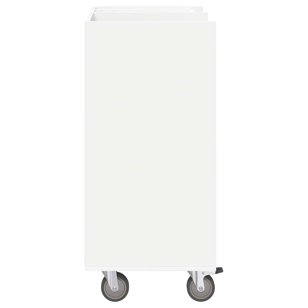 Golf Schrank Mit Rad Uni Weiß 65 x 45 x 98 cm