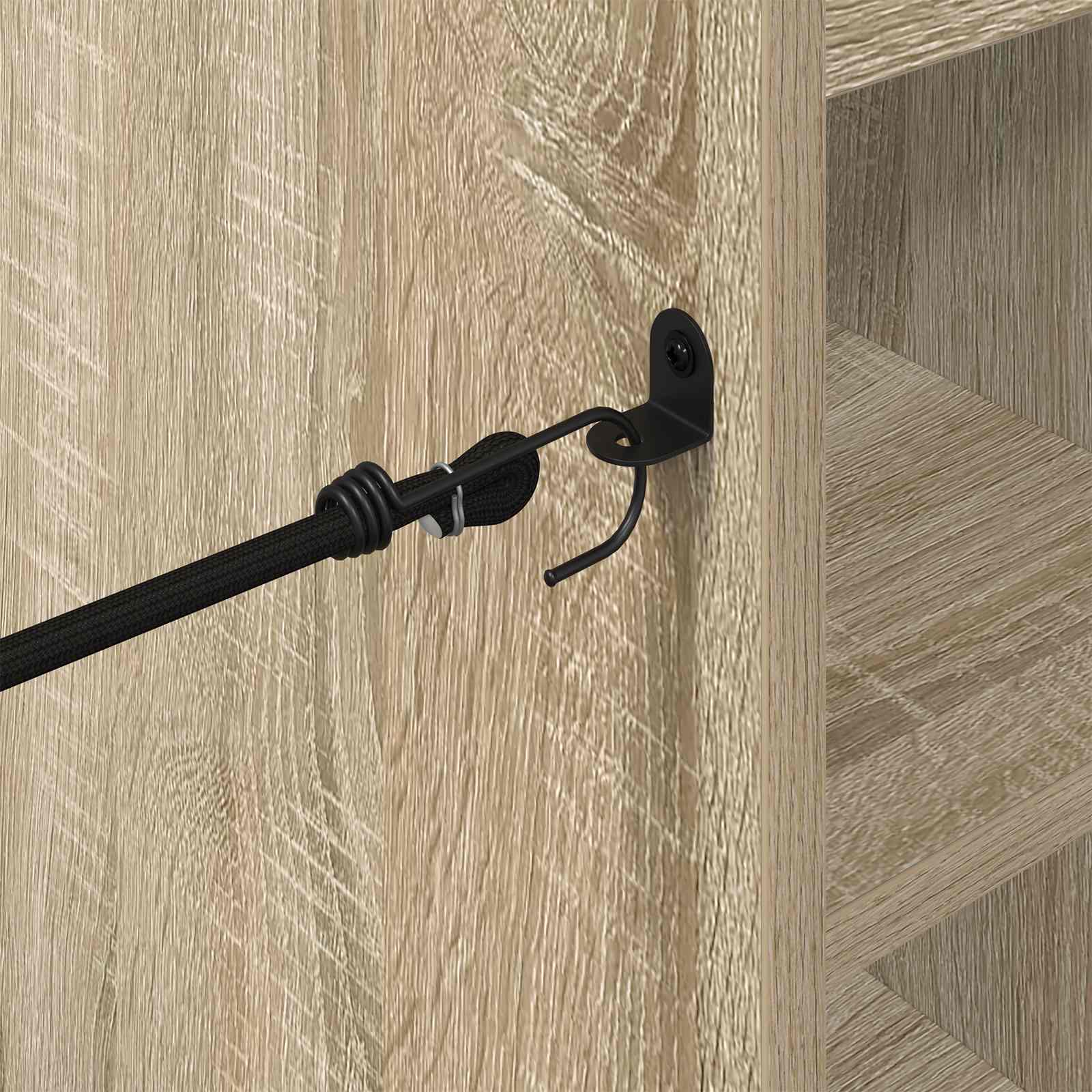 Golf Schrank Mit Rad Uni Sonoma-Eiche 65 x 45 x 98 cm