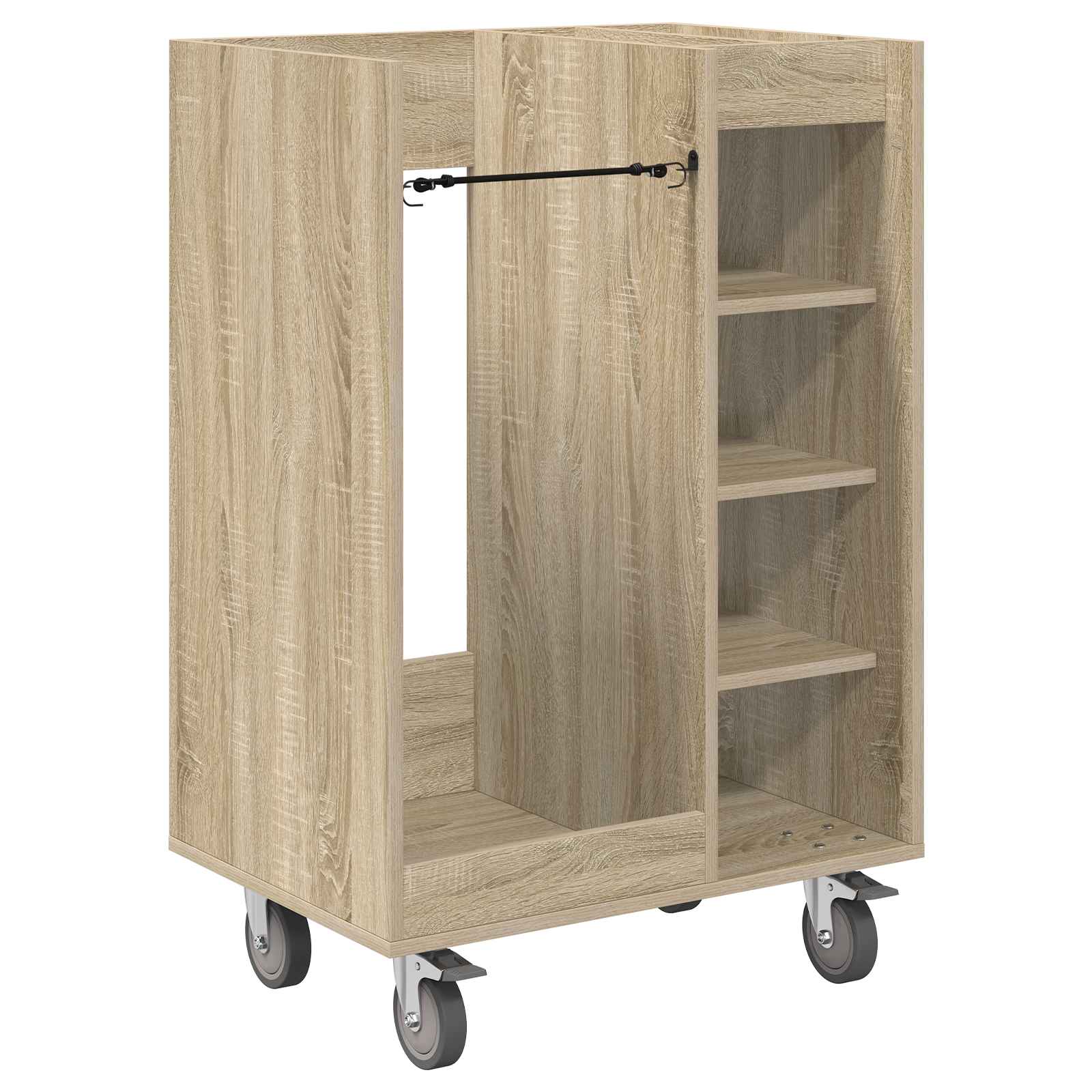 Golf Schrank Mit Rad Uni Sonoma-Eiche 65 x 45 x 98 cm