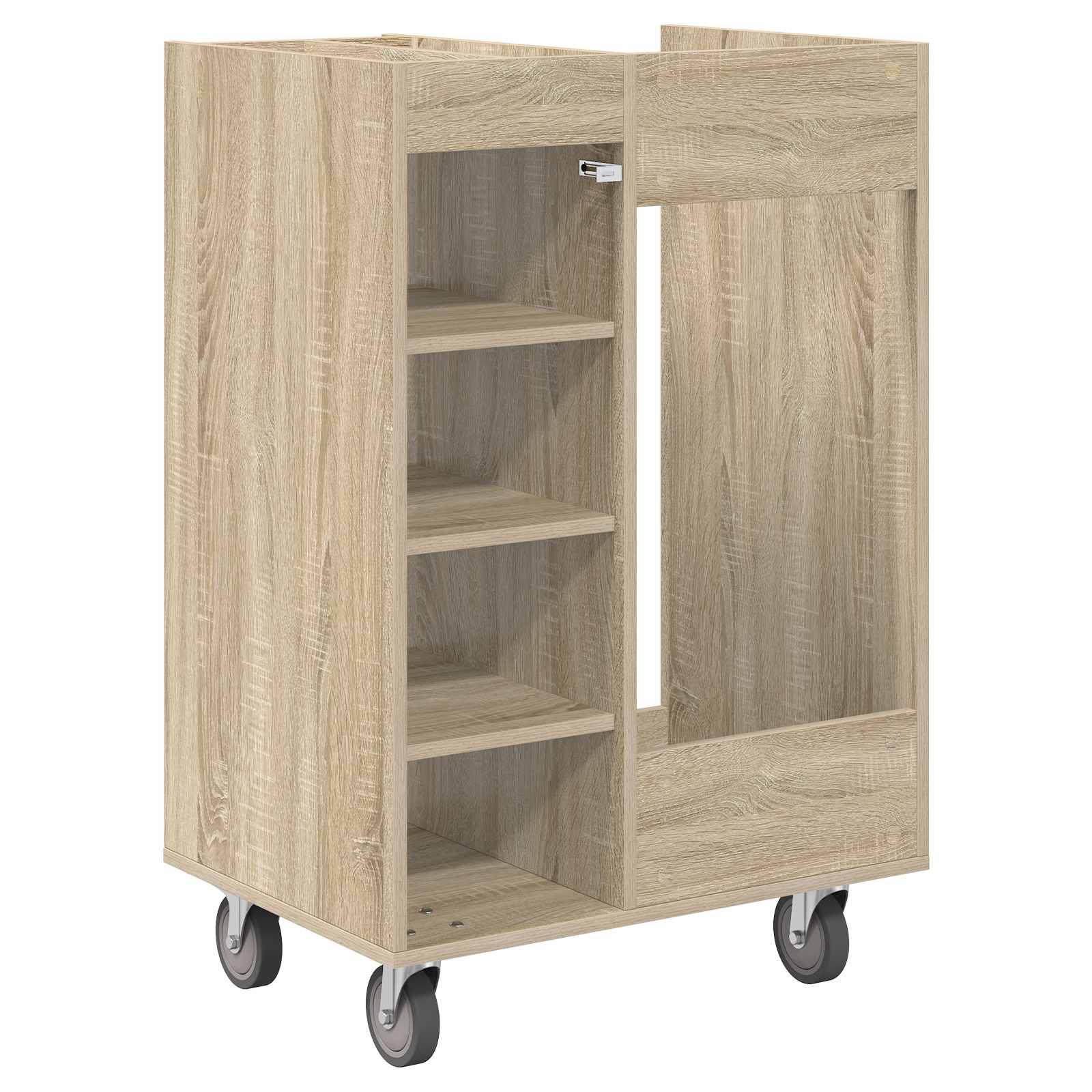 Golf Schrank Mit Rad Uni Sonoma-Eiche 65 x 45 x 98 cm