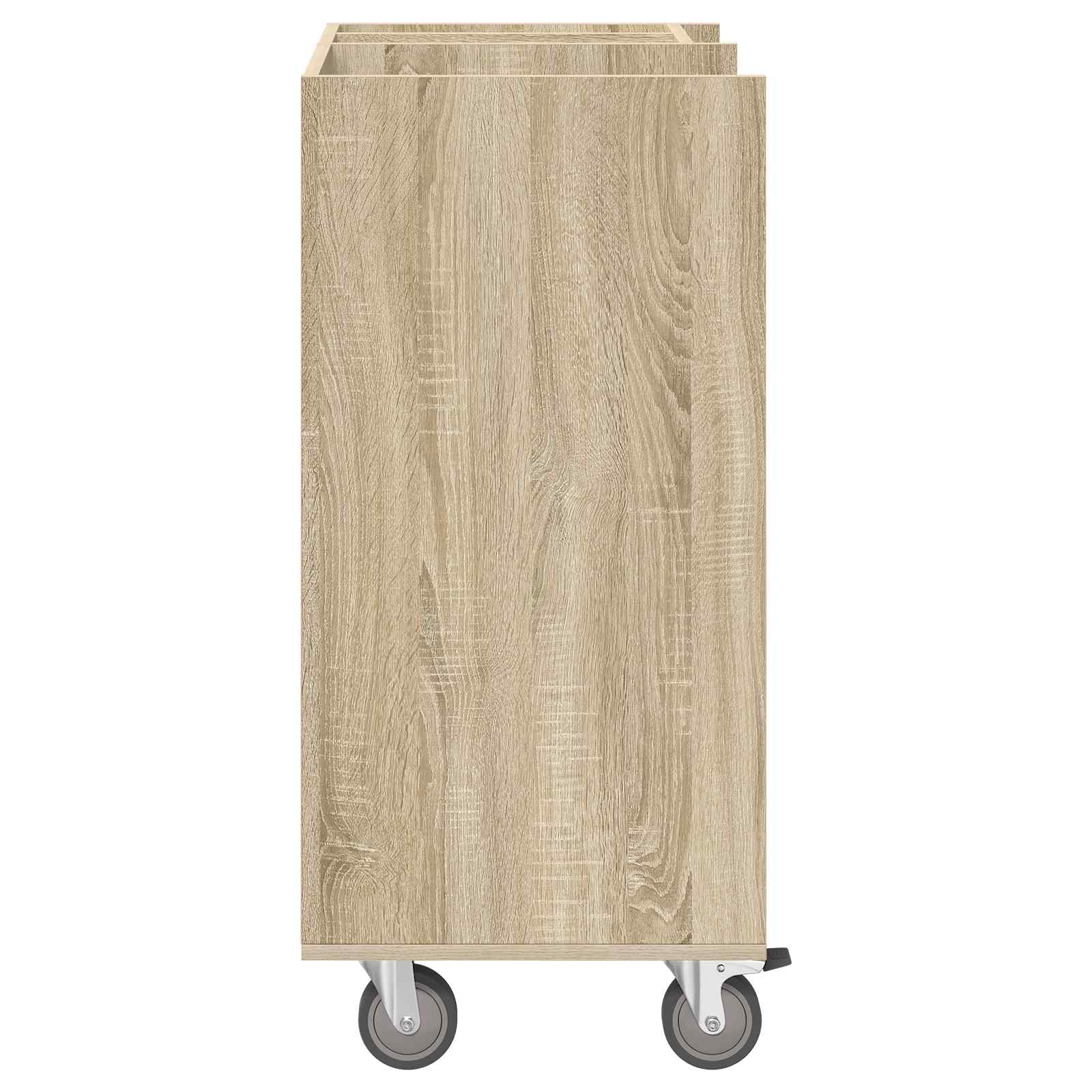 Golf Schrank Mit Rad Uni Sonoma-Eiche 65 x 45 x 98 cm