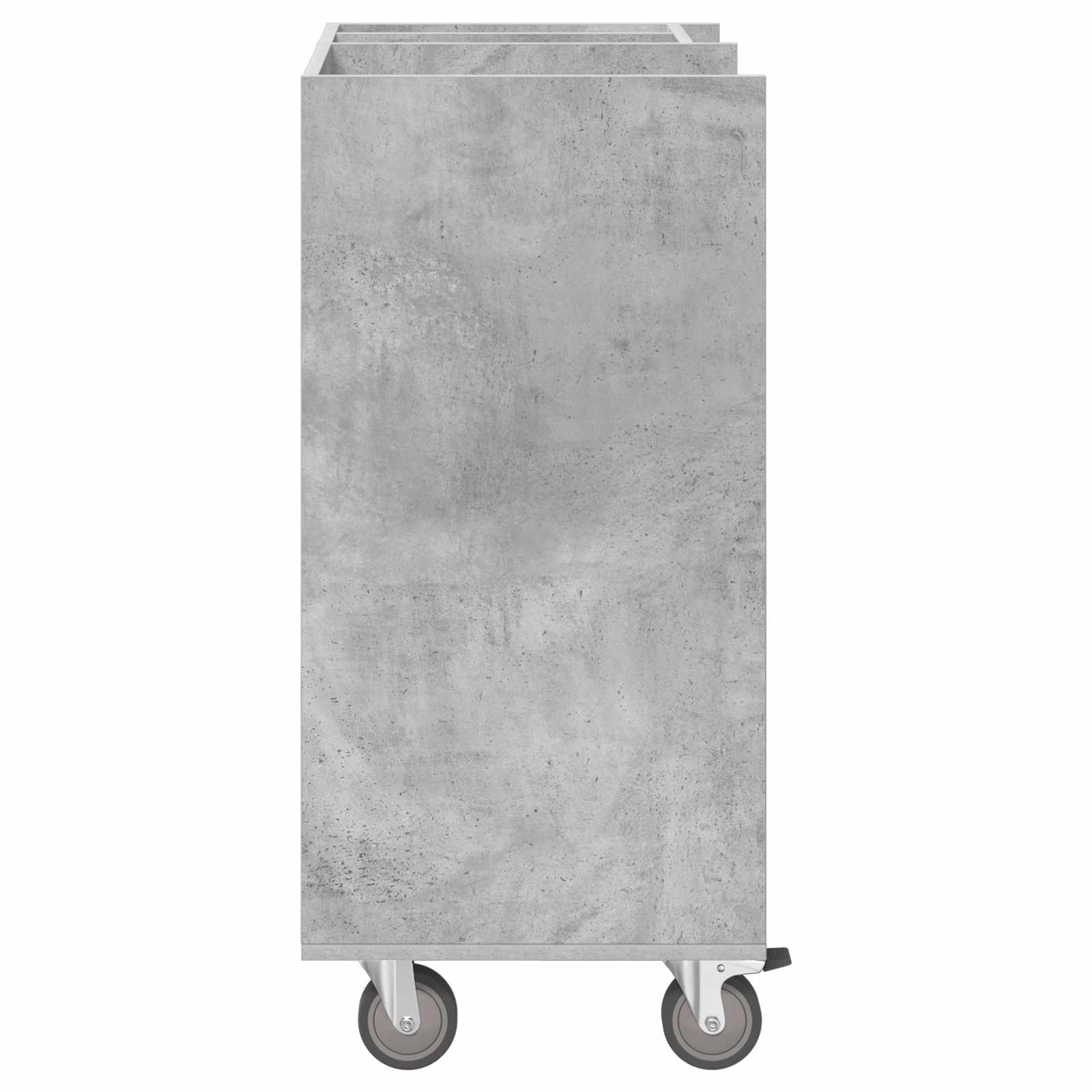 Golf Schrank Mit Rad Uni Beton Grau 65 x 45 x 98 cm