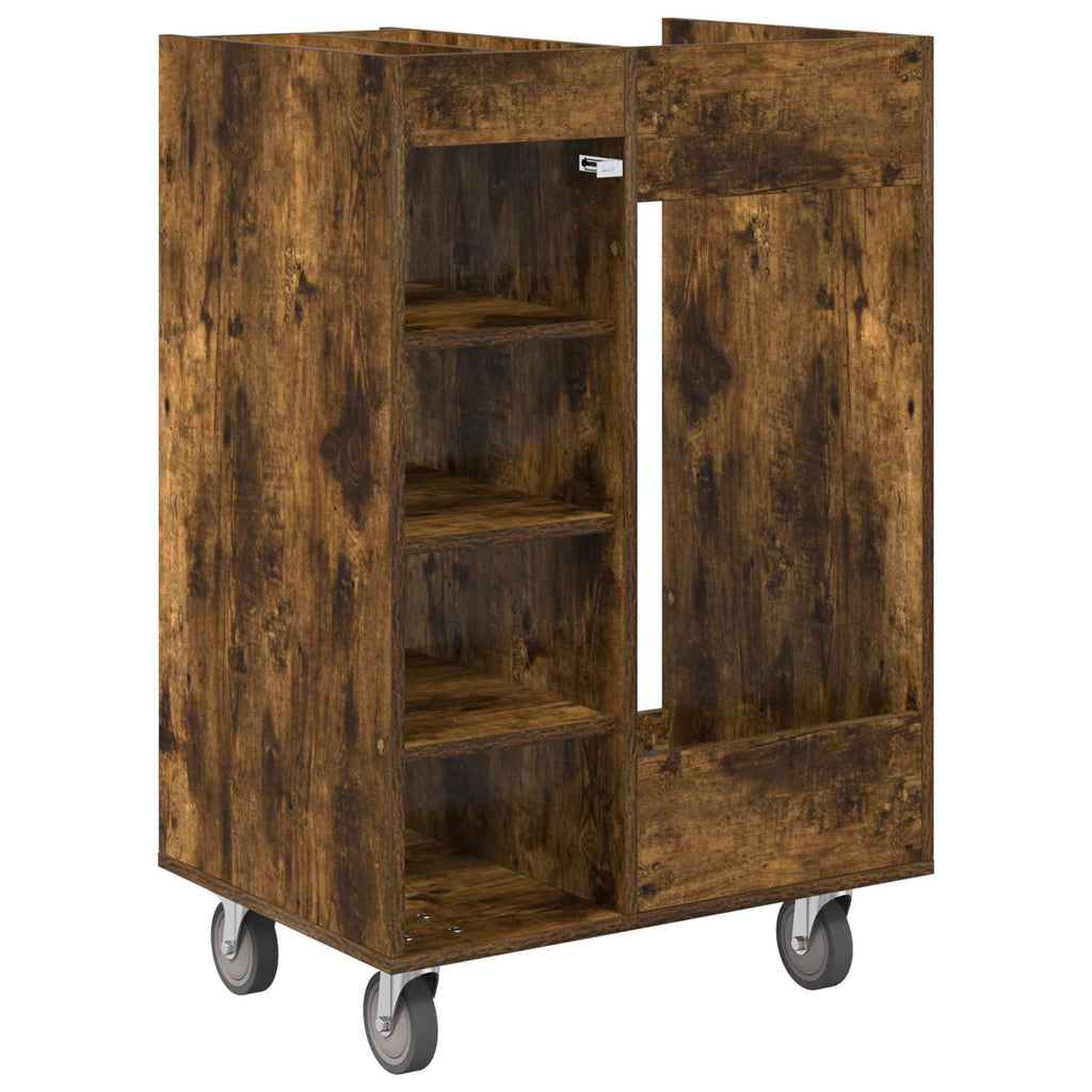Golf Schrank Mit Rad Uni Geräucherte Eiche 65 x 45 x 98 cm