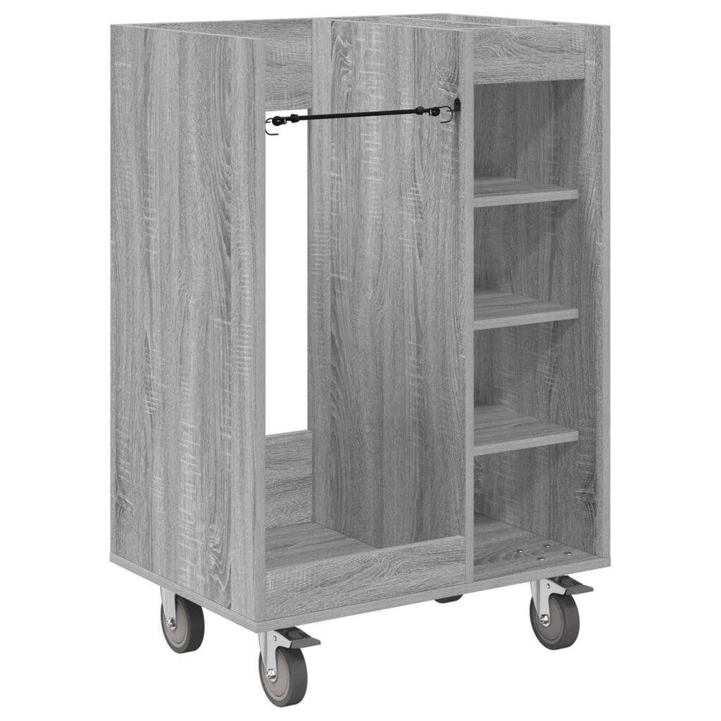 Golf Schrank Mit Rad Uni Graues Sonoma 65 x 45 x 98 cm