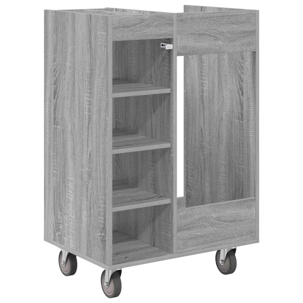 Golf Schrank Mit Rad Uni Graues Sonoma 65 x 45 x 98 cm