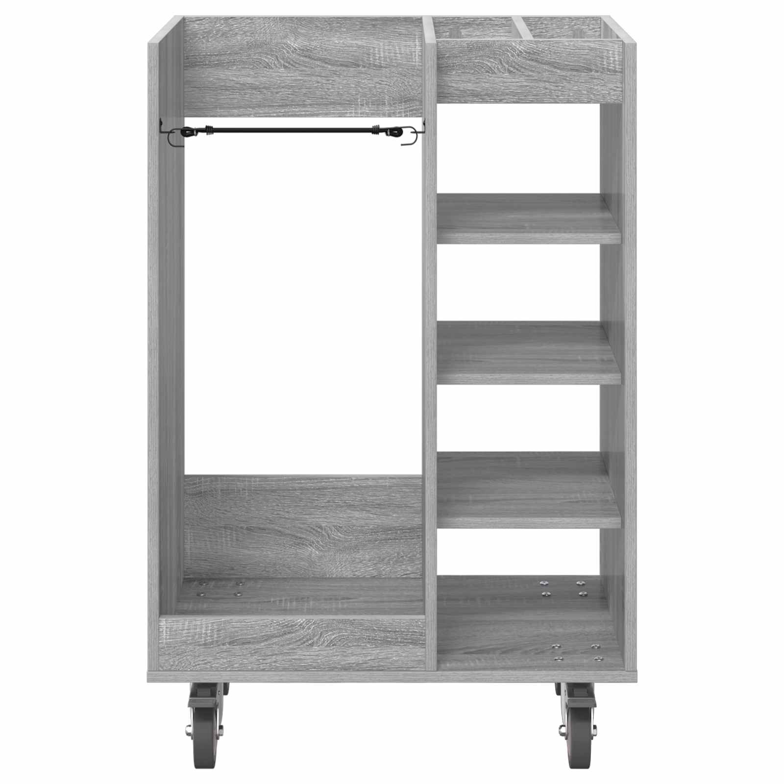 Golf Schrank Mit Rad Uni Graues Sonoma 65 x 45 x 98 cm