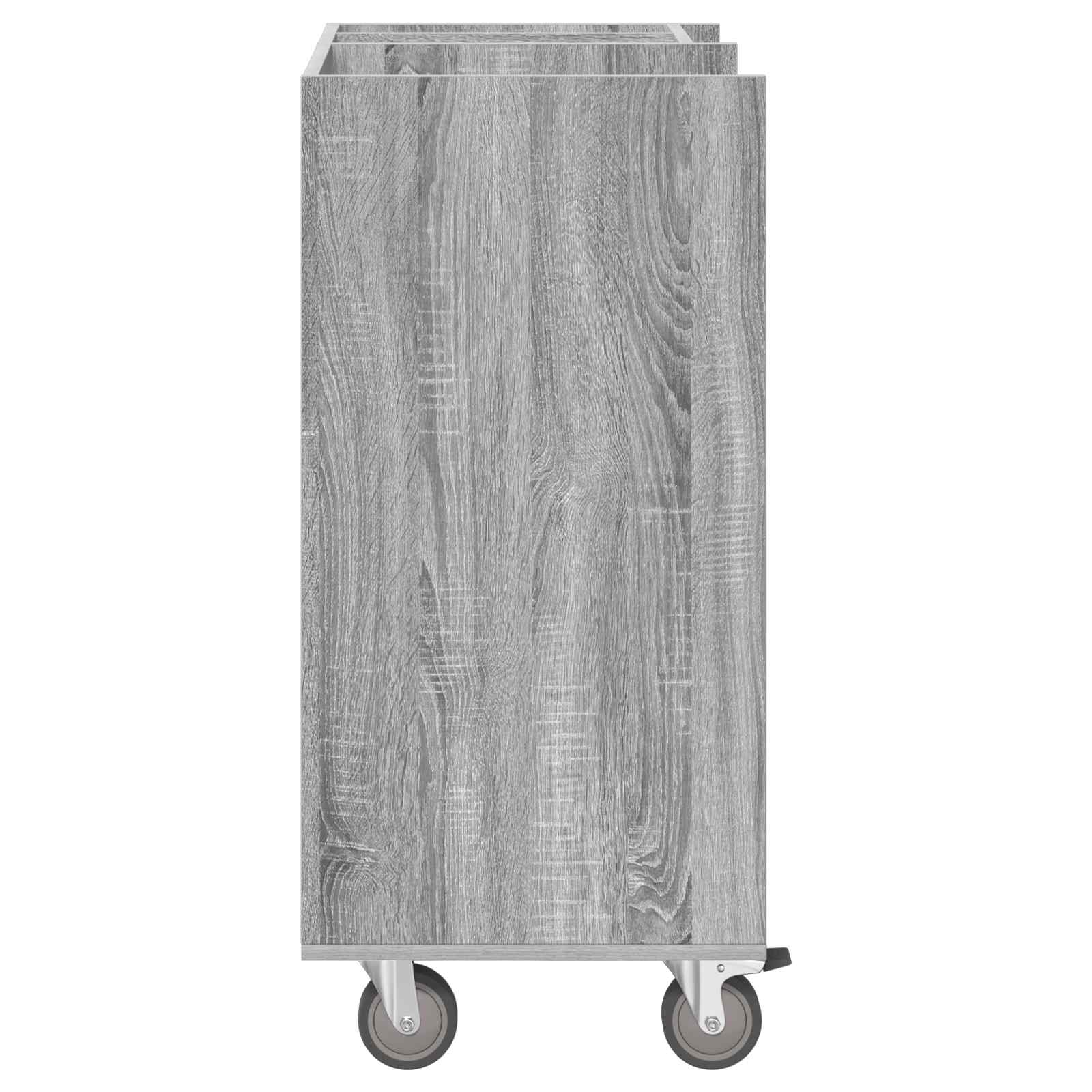 Golf Schrank Mit Rad Uni Graues Sonoma 65 x 45 x 98 cm