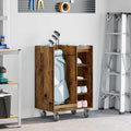 Golf Schrank Mit Rad Uni Altholz 65 x 45 x 98 cm