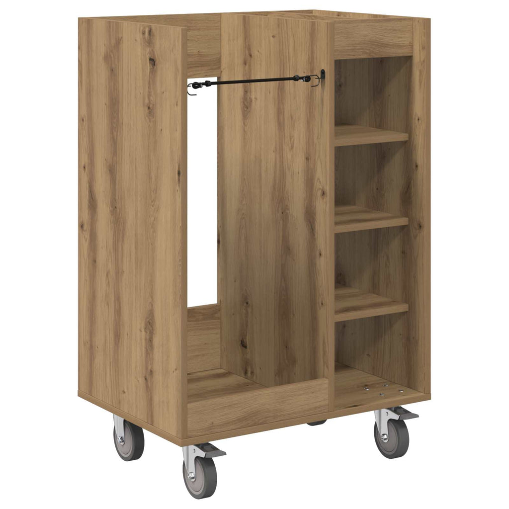 Golf Schrank Mit Rad Uni Artisan-Eiche 65 x 45 x 98 cm