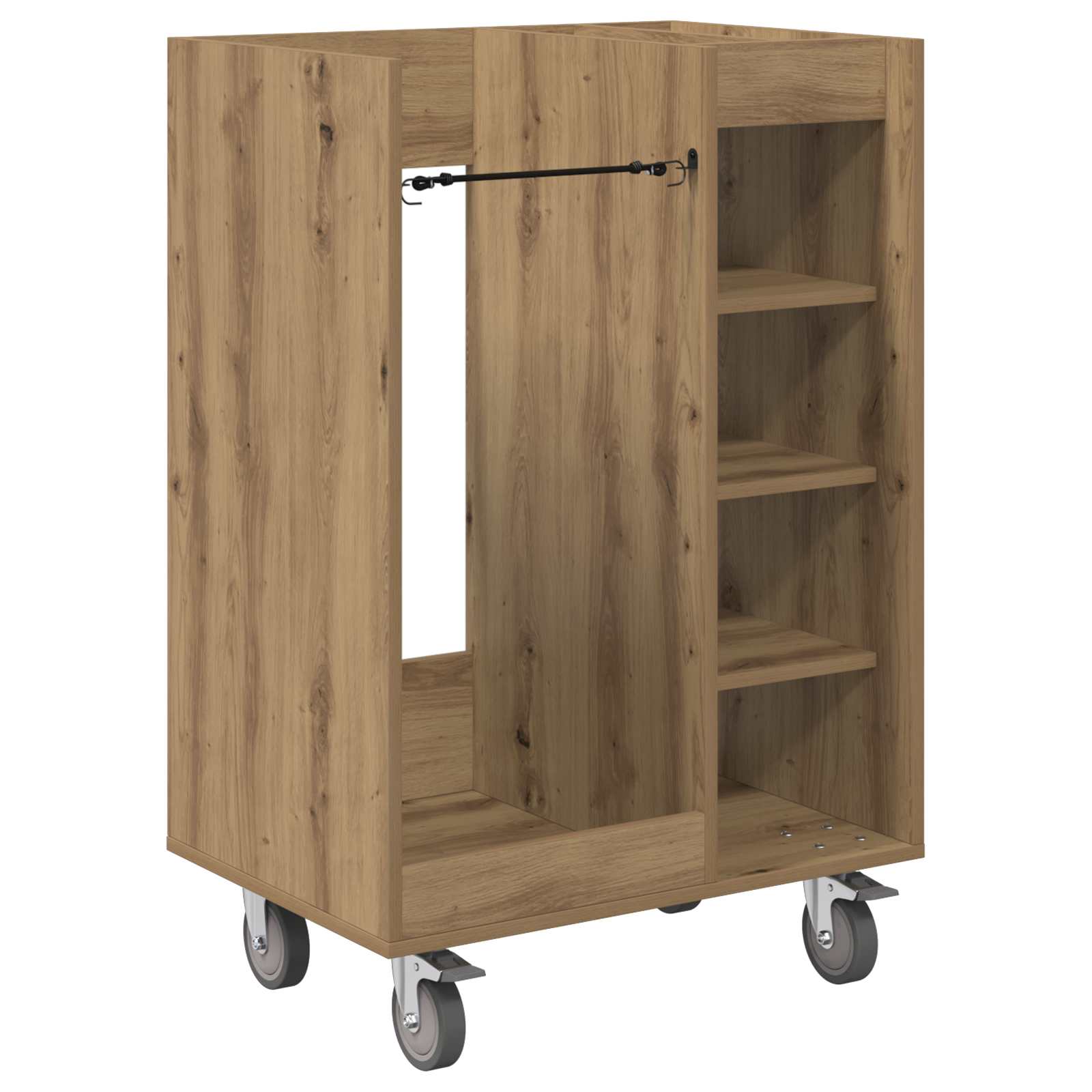 Golf Schrank Mit Rad Uni Artisan-Eiche 65 x 45 x 98 cm