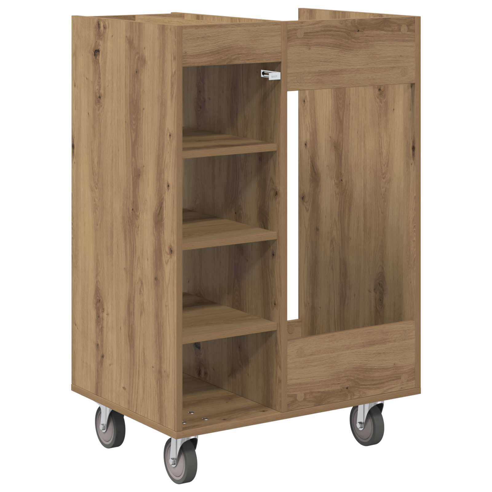 Golf Schrank Mit Rad Uni Artisan-Eiche 65 x 45 x 98 cm