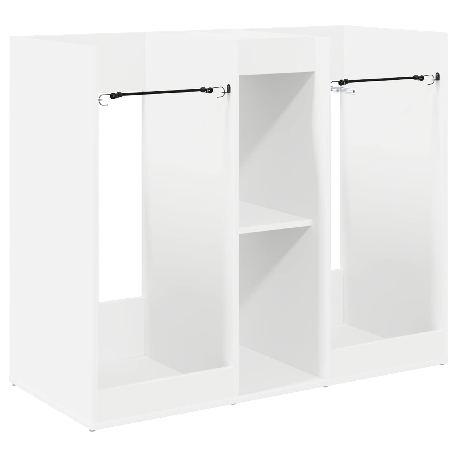 Golf Schrank Uni Weiß 102 x 45 x 85,5 cm