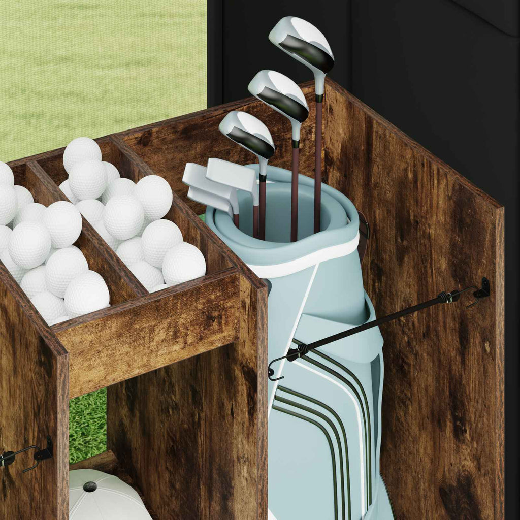 Golf Schrank Uni Geräucherte Eiche 102 x 45 x 85,5 cm