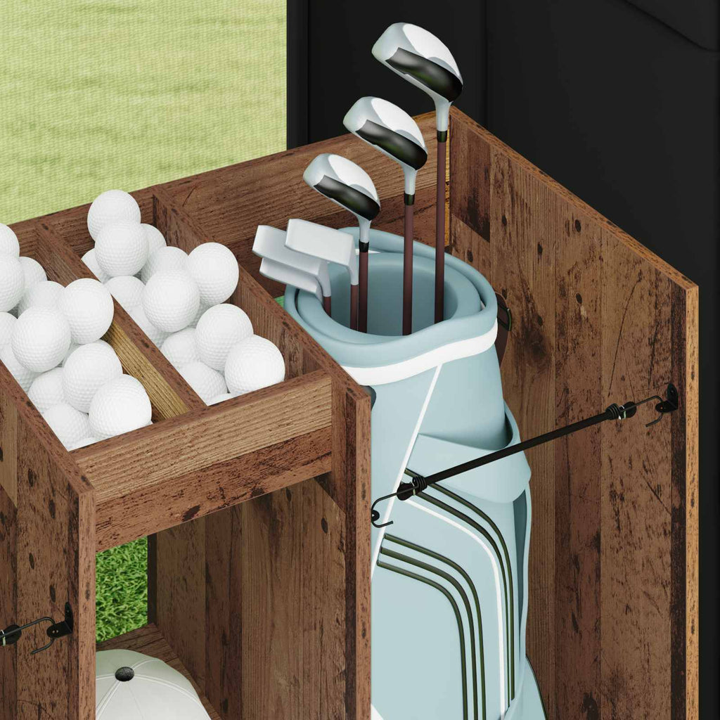 Golf Schrank Uni Altholz 102 x 45 x 85,5 cm