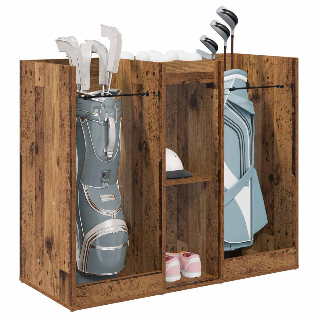 Golf Schrank Uni Altholz 102 x 45 x 85,5 cm