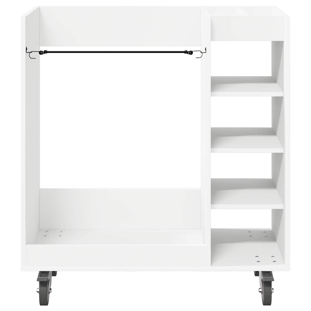 Golf Schrank Mit Rad Uni Weiß 90 x 45 x 98 cm